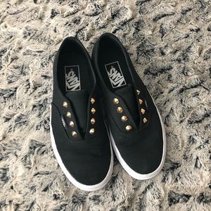 Vans slip on with studs